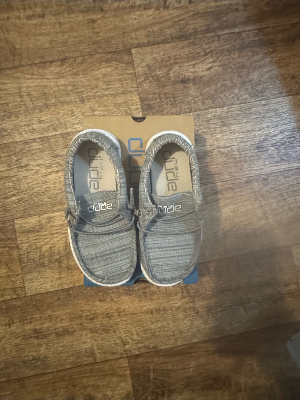 Hey Dude Kids Slip-On Sneakers in Grey